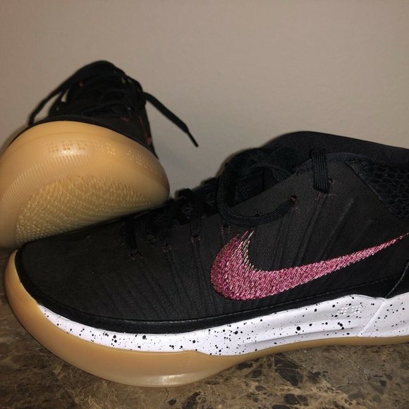 Nike Kobe Bryant AD Mid Genesis Black Gum Basketball Shoes Men US 7.5 922482-006 - Picture 6 of 8